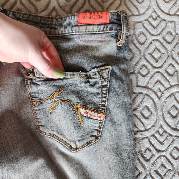 Parasuco Grey Denim Jeans Sz 15 - Picture 6 of 12